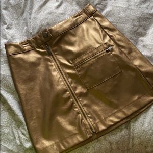 COPPER URBAN OUTFITTERS SKIRT